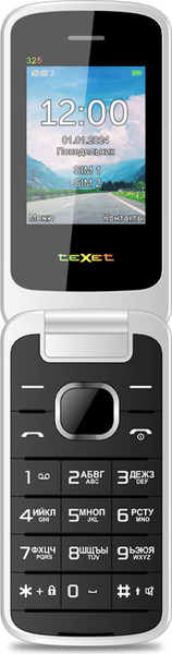 Изображение товара Мобильный телефон Texet TM-325 (антрацит)