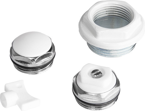 Изображение товара Монтажный комплект для радиатора Royal Thermo 1х3/4" (белый)