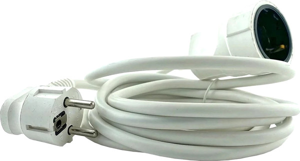Изображение товара Удлинитель Glanzen ES-05-005 (белый)