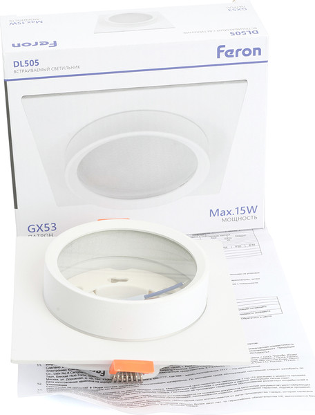 Изображение товара Точечный светильник Feron DL505 / 51103 (белый)