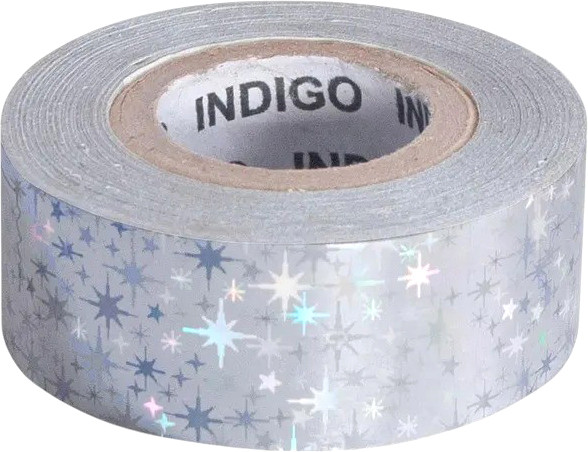 Изображение товара Обмотка для гимнастического снаряда Indigo Sport Stars IN380 (серебристый)