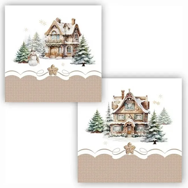 Изображение товара Набор сервировочных салфеток Listelle Set-4 Пряничный домик 615601