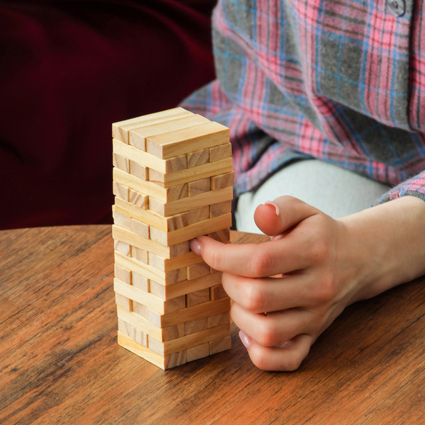 Изображение товара Настольная игра Sima-Land Падающая башня / 4326098