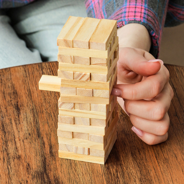 Изображение товара Настольная игра Sima-Land Падающая башня / 4326098