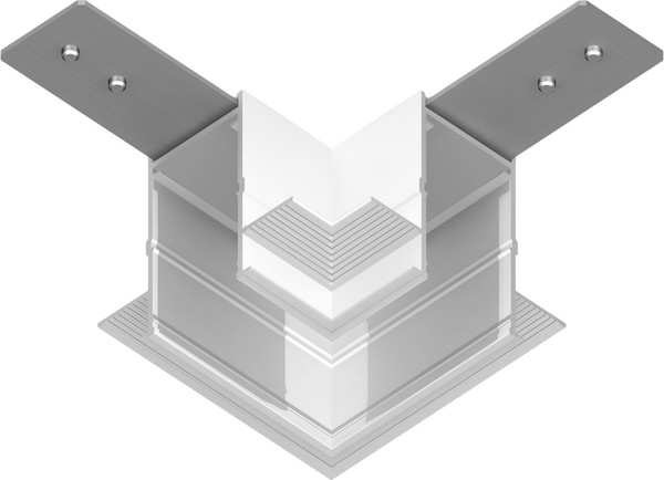 Изображение товара Коннектор для шинопровода Ambrella Magnetic GL1039 WH  (белый)