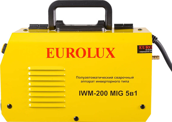 Изображение товара Полуавтомат сварочный EUROLUX IWM-200 MIG 5в1 / 65/180