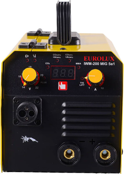 Изображение товара Полуавтомат сварочный EUROLUX IWM-200 MIG 5в1 / 65/180