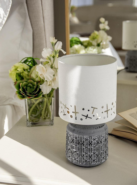 Изображение товара Прикроватная лампа Лючия Шипибо 362 (белый /серый)