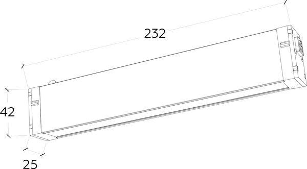 Изображение товара Трековый светильник Ambrella Magnetic GL1262 BK (черный)