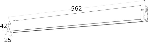 Изображение товара Трековый светильник Ambrella Magnetic GL1291 WH (белый)