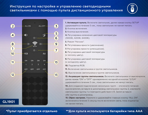 Изображение товара Трековый светильник Ambrella Magnetic GL1292 BK (черный)