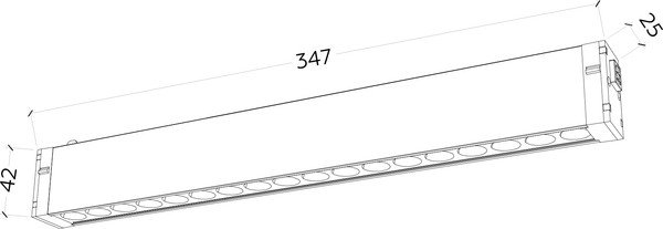 Изображение товара Трековый светильник Ambrella Magnetic GL1311 WH (белый)