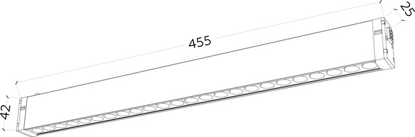 Изображение товара Трековый светильник Ambrella Magnetic GL1314 BK (черный)