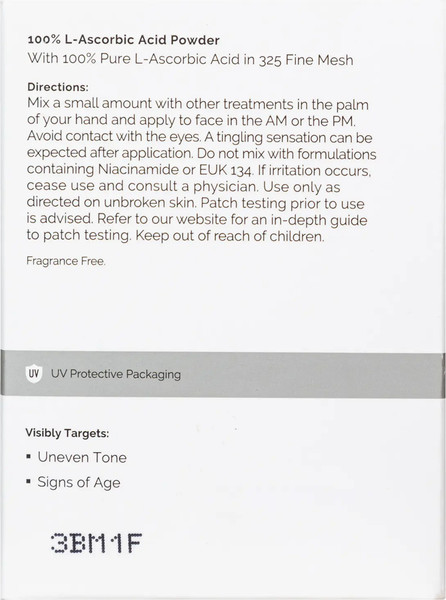 Изображение товара Сухой концентрат для лица The Ordinary 100% L-Ascorbic Acid Powder (20г)