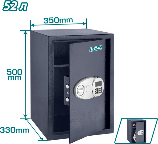 Изображение товара Мебельный сейф TOTAL TESF5001