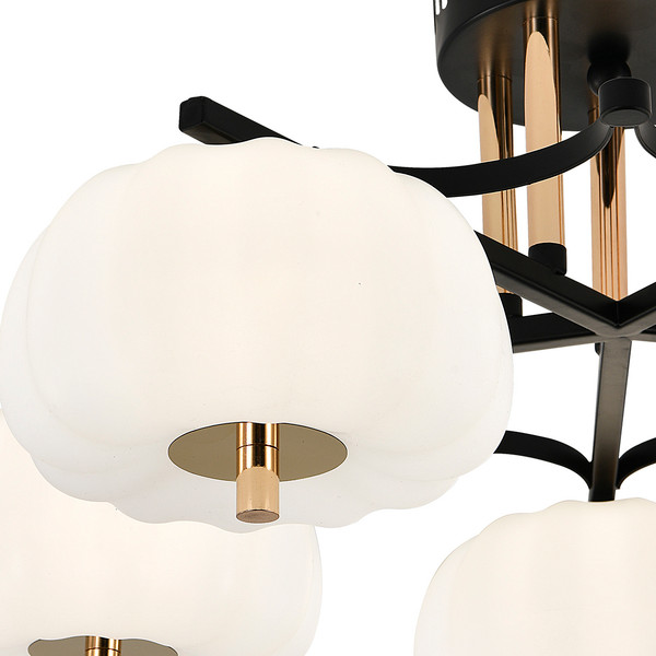 Изображение товара Люстра ESCADA 10301/5LED (черный/золото)