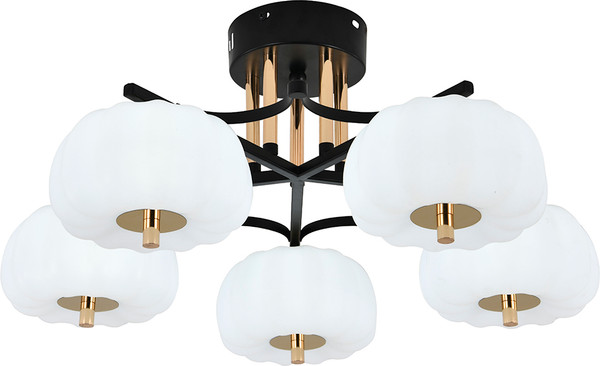 Изображение товара Люстра ESCADA 10301/5LED (черный/золото)