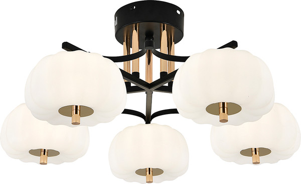 Изображение товара Люстра ESCADA 10301/5LED (черный/золото)