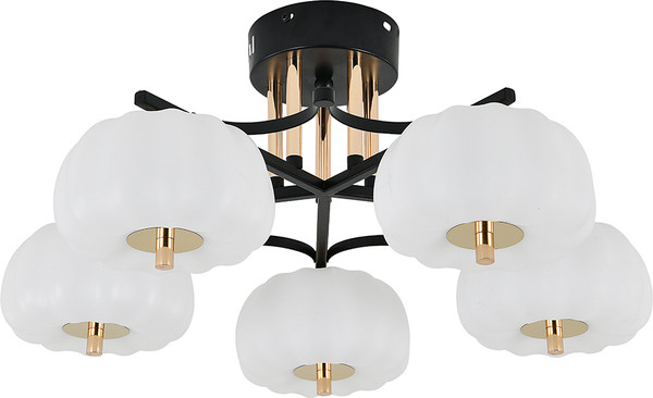 Изображение товара Люстра ESCADA 10301/5LED (черный/золото)