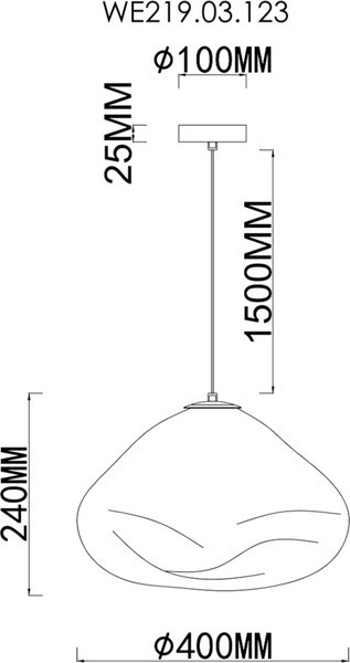 Изображение товара Потолочный светильник Wertmark Isola WE219.03.123