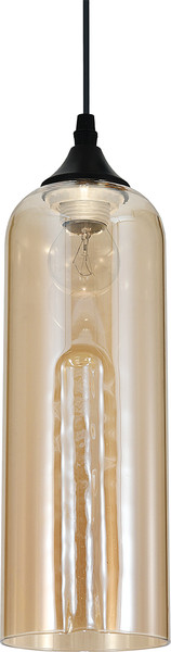 Изображение товара Потолочный светильник ESCADA 2110/1S (черный/янтарь)