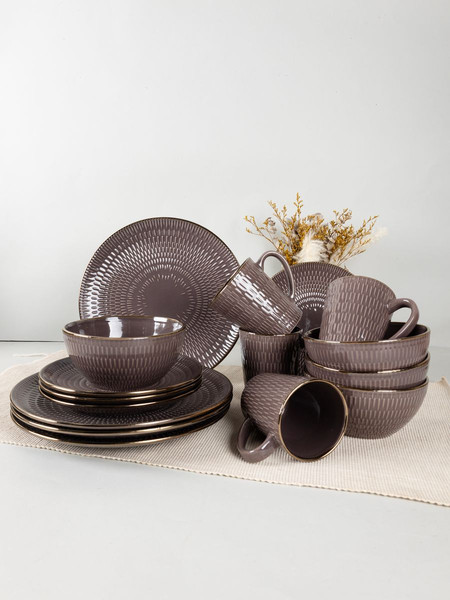 Изображение товара Набор столовой посуды JEWEL Амаретто ПС0030-50 (16пр)