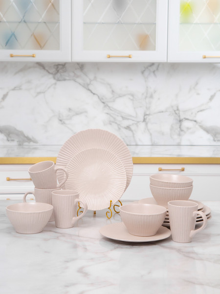 Изображение товара Набор столовой посуды JEWEL Паола ПС0017-50 (16пр)