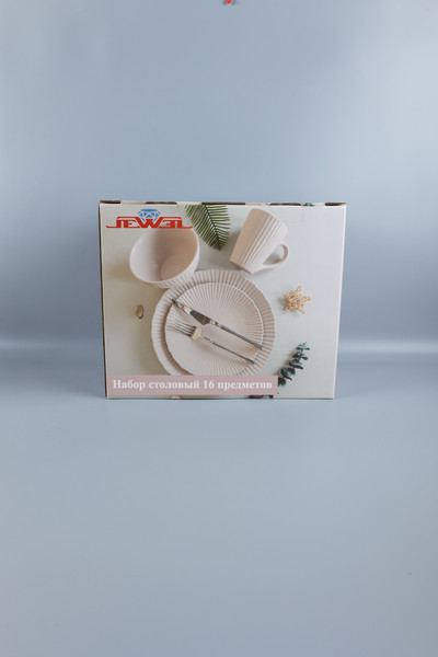 Изображение товара Набор столовой посуды JEWEL Паола ПС0017-50 (16пр)