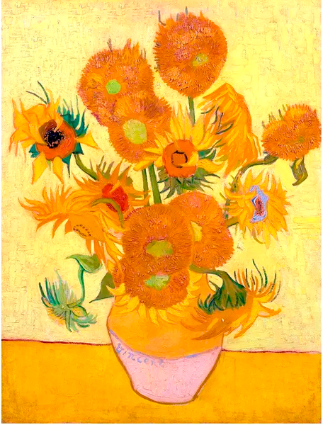 Изображение товара Постер Citydecor Подсолнух. Винсент ван Гог (21x30)