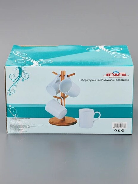 Изображение товара Набор кружек JEWEL Фиона ПС0032-46 (4шт)