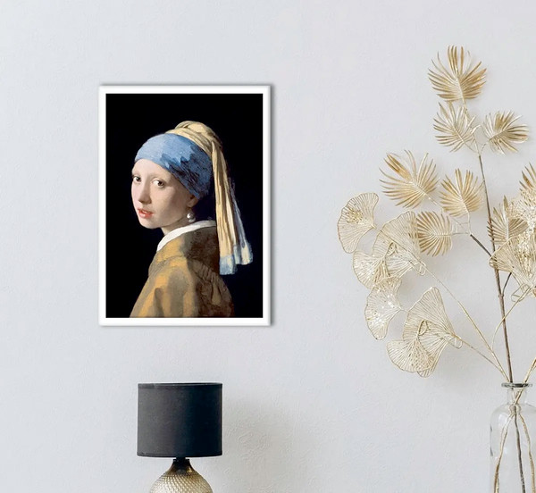 Изображение товара Постер Citydecor Девушка с жемчужной сережкой. Ян Вермеер (21x30)