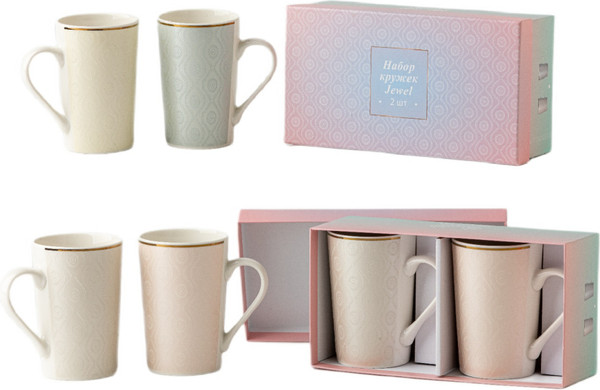 Изображение товара Набор кружек JEWEL Ажур ПС0003-22 (2шт)