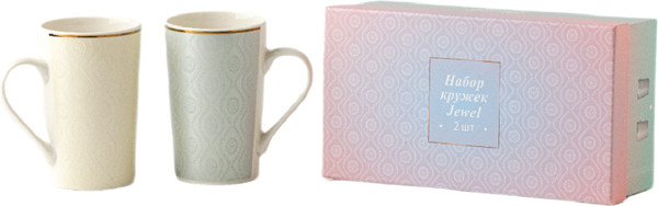 Изображение товара Набор кружек JEWEL Ажур ПС0003-22 (2шт)