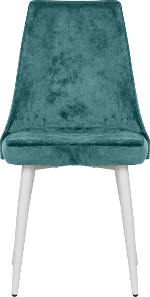 Изображение товара Стул Импэкс Leset Эби Люкс (белый/велюр аквамарин)