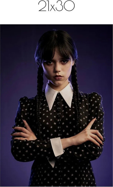 Изображение товара Постер Citydecor Wednesday 3 (21x30)