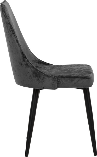 Изображение товара Стул Импэкс Leset Эби Люкс (черный/велюр антрацит)