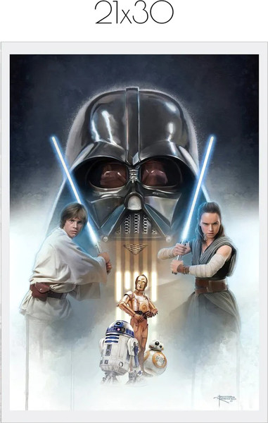 Изображение товара Постер Citydecor Звездные воины 19 (21x30)