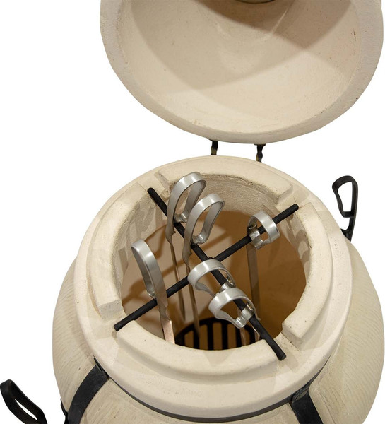 Изображение товара Тандыр Технокерамика Ахмат с откидной крышкой (450мм)