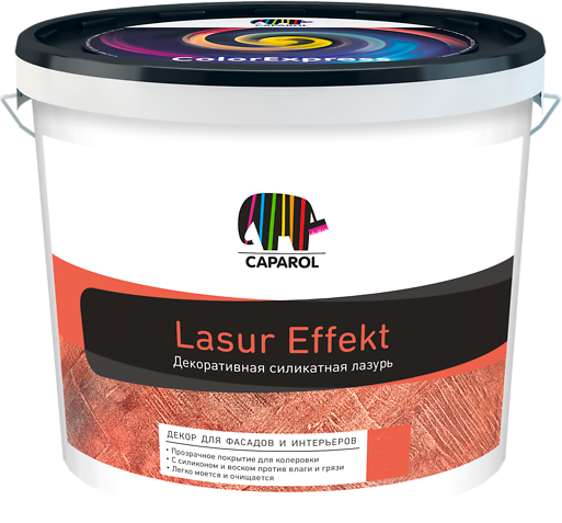 Изображение товара Защитно-декоративный состав Caparol Lasur Effekt  (2.5л)