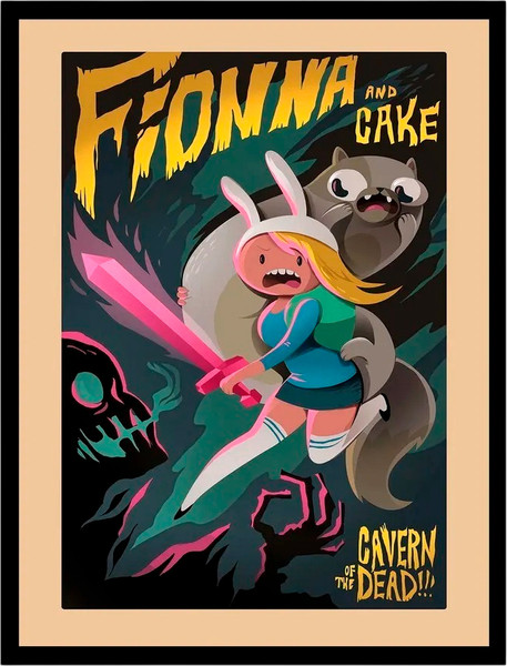 Изображение товара Постер Citydecor Время приключений 1 (30x40)