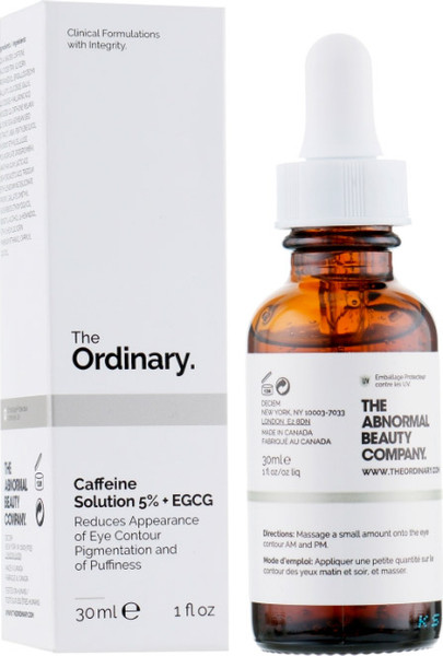 Изображение товара Сыворотка для век The Ordinary Caffeine Solution 5% + EGCG (30мл)
