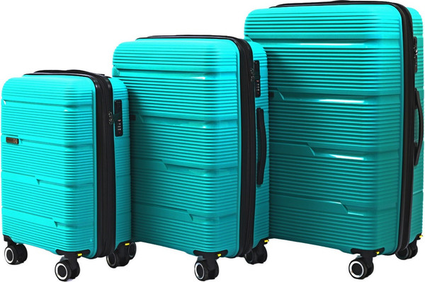 Изображение товара Чемодан на колесах PRIDE РР-203 (L, бирюзовый)