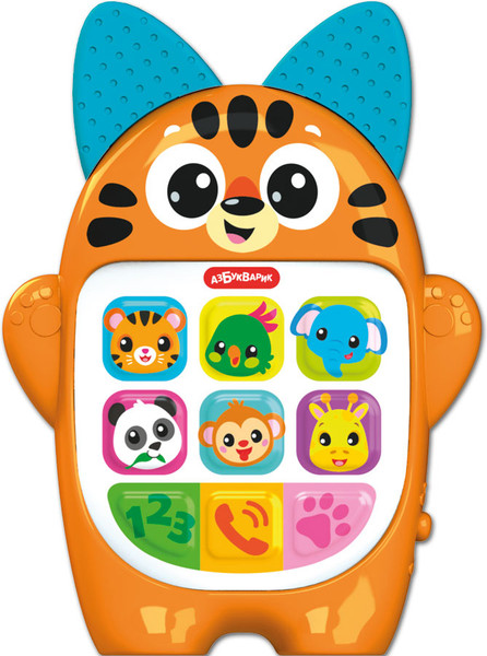 Развивающая игрушка Азбукварик Тигренок. Мой первый смартфончик / 3340 — фото 5