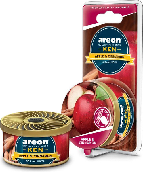 Изображение товара Ароматизатор автомобильный Areon Ken Blister Apple Cinnamon / ARE-AKB08