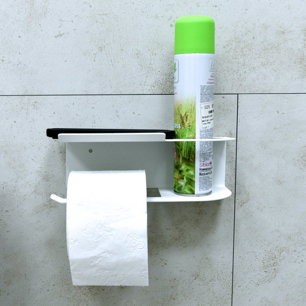 Изображение товара Держатель для туалетной бумаги Мультидом ХП34-292 (белый)