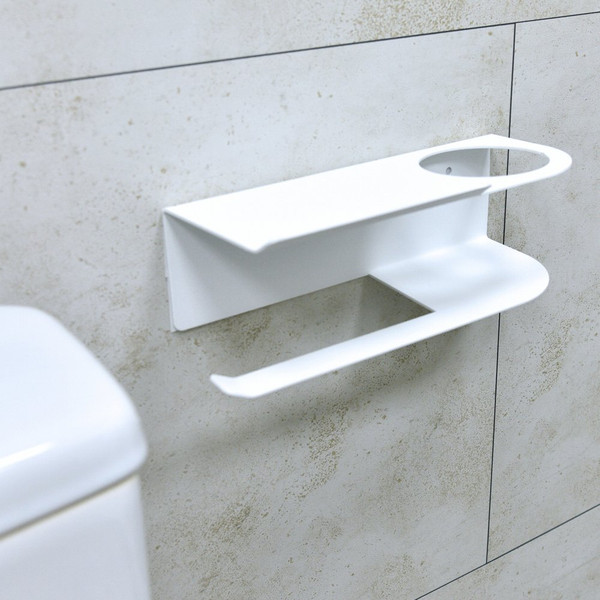 Изображение товара Держатель для туалетной бумаги Мультидом ХП34-292 (белый)