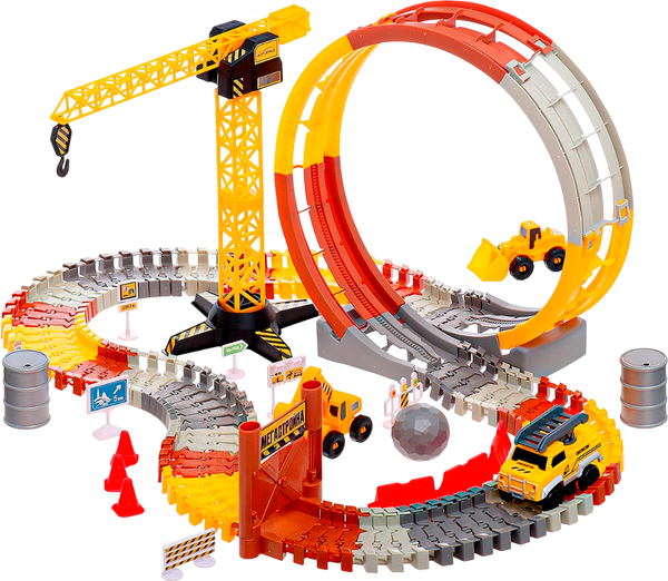 Изображение товара Автотрек гибкий Автоград Мегастройка CF2224 / 10453682 (124эл)