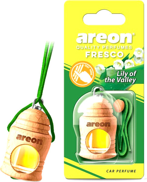 Изображение товара Ароматизатор автомобильный Areon Fresco Lily of the Valley / ARE-FRN18