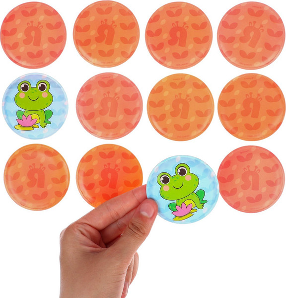 Изображение товара Набор стикеров для ванной Крошка Я Забавные животные / 9555615 (12шт)