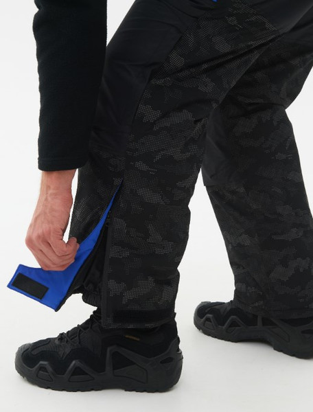 Изображение товара Костюм для охоты и рыбалки Huntsman Elbrus Reflect -45°C / 29017 (р.44-46/170-176, черный)